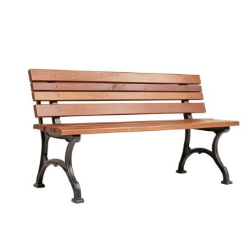 Amarillo Rose Wood And Cast Iron Park Bench