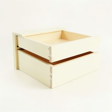 Heath Bluff Under-Desk Drawer Unit - Ivory (synthetic illustration; no displayed measurements)