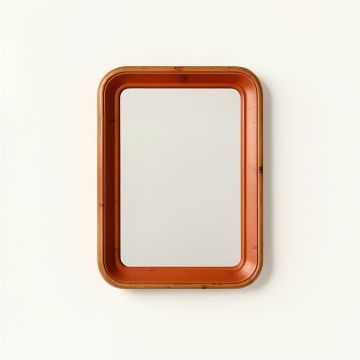 Holly Bridge Framed Wall Mirror - Terracotta (synthetic illustration; no displayed measurements)