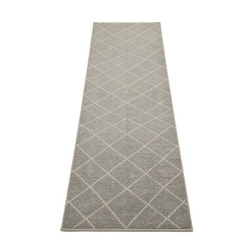 Lake Arc Narrow Runner Rug - Gray