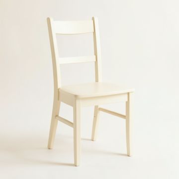 Spruce Edge Dining Chair - Cream (synthetic illustration; no displayed measurements)