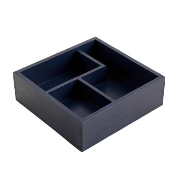 Reed Branch Empty Pantry Drawer Organizer Insert - Navy