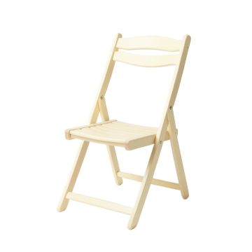 Spruce Branch Folding Outdoor Chair - Cream