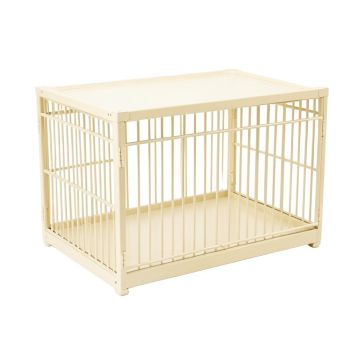 Shore Canyon Empty Furniture-Style Pet Crate - Cream