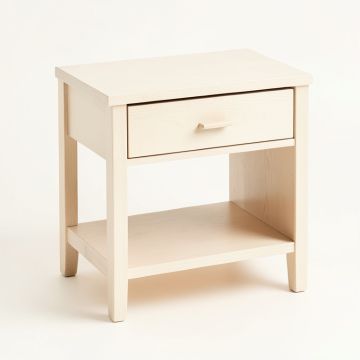 Sage Arc Nightstand - Ivory (synthetic illustration; no displayed measurements)