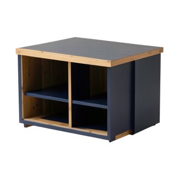Birch Branch Empty Countertop Canister Rack - Navy