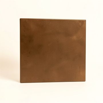 Ambiance Insert Wave 4 '' X 4 '' Resin Tile In Venetian Bronze (synthetic illustration; no displayed measurements)