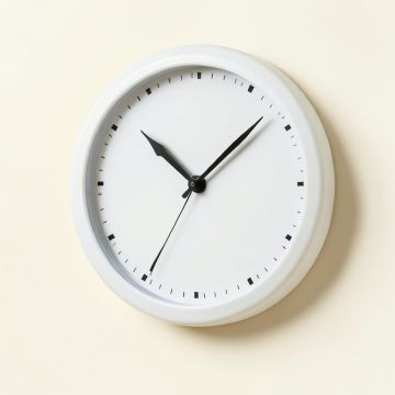 Oversized 40 '' Wall Clock (synthetic illustration; no displayed measurements)