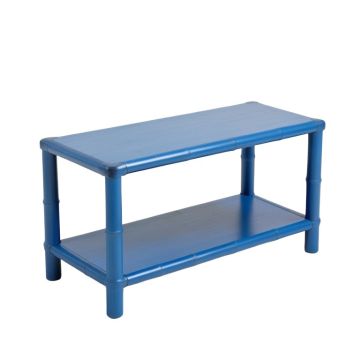 Brook Edge Indoor Bench - Blue
