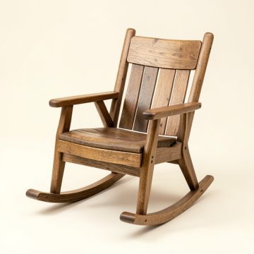 Berg Rocking Chair (synthetic illustration; no displayed measurements)
