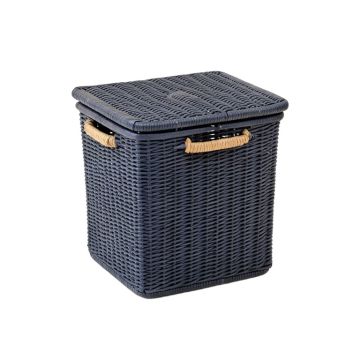 Spruce Arc Laundry Hamper - Navy