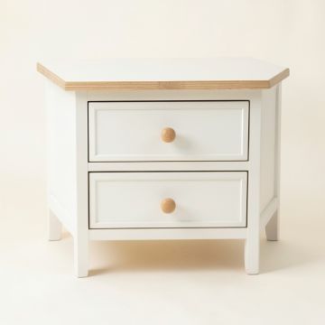 Olive Crest Nightstand - White (synthetic illustration; no displayed measurements)