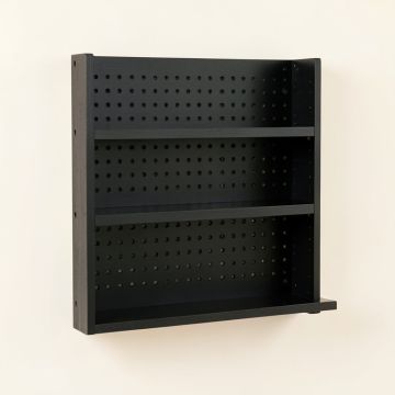 Heath Arc Empty Wall-Mounted Tool Organizer Panel (synthetic illustration; no displayed measurements)