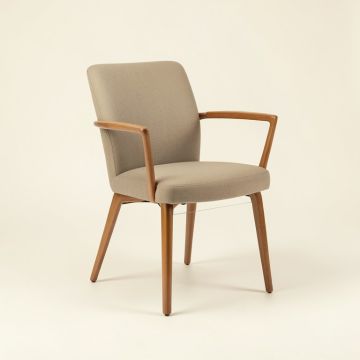 Keeney Contemporary King Louis Back Side Chair In Clear (synthetic illustration; no displayed measurements)