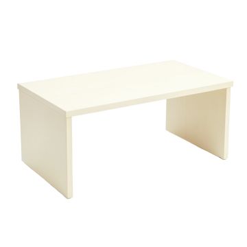 Olive Dale Desktop Monitor Riser - Ivory