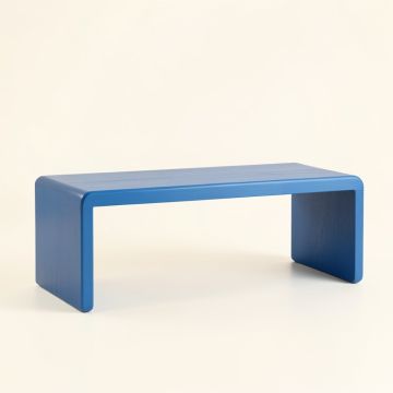 Oak Dell Indoor Bench - Blue (synthetic illustration; no displayed measurements)