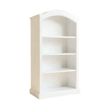 River Bend Freestanding Bookcase - White