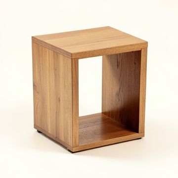 Guyapi Indoor Wood End Table (synthetic illustration; no displayed measurements)