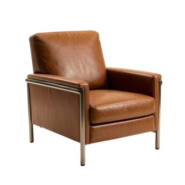 Melina 29 '' Wide Cowhide Armchair