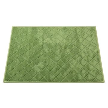Alder Bluff Bath Mat - Green (synthetic illustration; no displayed measurements)