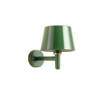 Cedar Arc Wall Sconce Mounted On A Plain Wall