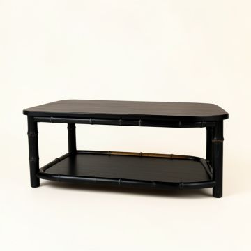 Oak Brook Indoor Bench - Black (synthetic illustration; no displayed measurements)