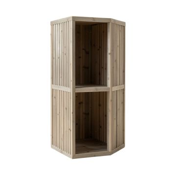 Olive Dell Narrow Cubby Tower - Gray