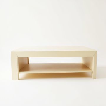 Fern Bridge Coffee Table - Cream (synthetic illustration; no displayed measurements)