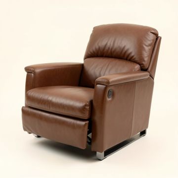 Gre 33.5 '' Wide Faux Leather Power Lift Assist Standard Recliner With Massager (synthetic illustration; no displayed measurements)