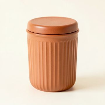 Aspen Brook Storage Canister With Lid - Terracotta (synthetic illustration; no displayed measurements)