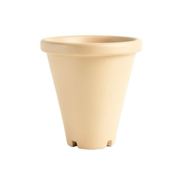 Glen Branch Empty Railing Planter With Integral Brackets - Beige (synthetic illustration; no displayed measurements)