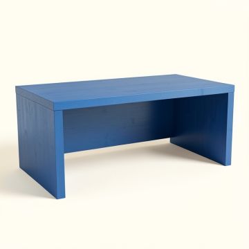 Laurel Falls Desktop Monitor Riser - Blue (synthetic illustration; no displayed measurements)