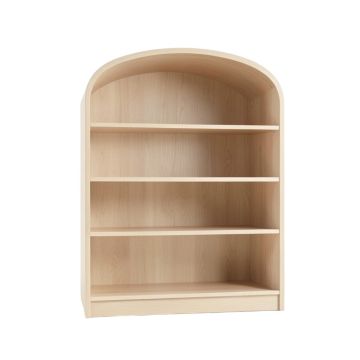Willow Brook Freestanding Bookcase - Beige