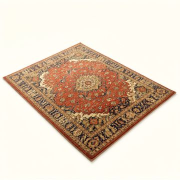 Albin Oriental Hand-Tufted Wool Multi-Color Area Rug (synthetic illustration; no displayed measurements)