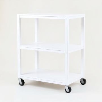 Flint Arc Empty Rolling Workshop Cart (synthetic illustration; no displayed measurements)
