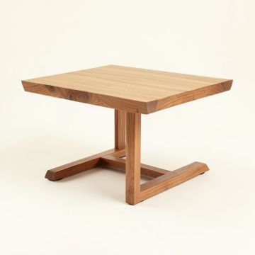 Boscage Solid Wood Coffee Table (synthetic illustration; no displayed measurements)