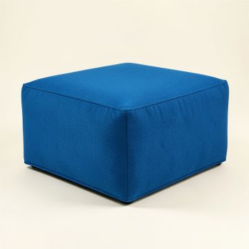 Spurgeon 18 '' Bohemian Square Geometric Pouf Ottoman (synthetic illustration; no displayed measurements)
