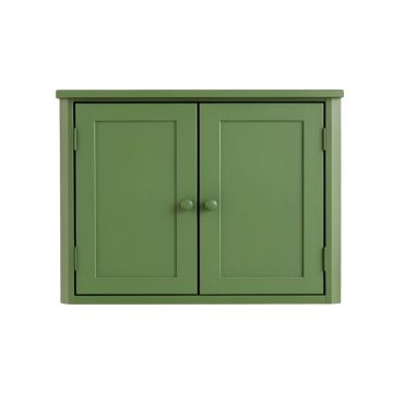 Birch Crossing Wall-Mounted Entry Cabinet - Green