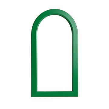 Moss Brook Framed Wall Mirror - Green