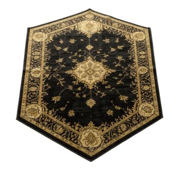 Clarence Black/Gold Rug