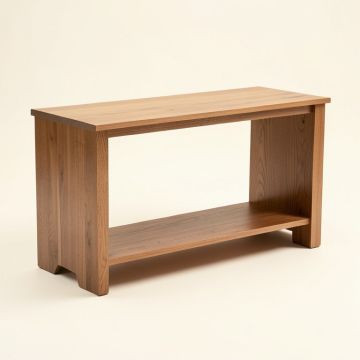Andish 43.31 '' Solid Wood Console Table (synthetic illustration; no displayed measurements)