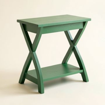 Vale Canyon Side Table - Green (synthetic illustration; no displayed measurements)