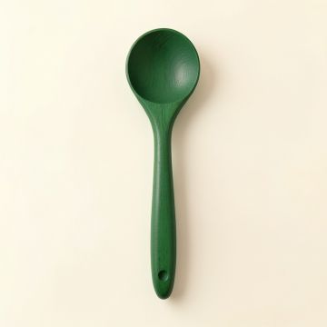 Laurel Crossing Cooking Spoon - Green (synthetic illustration; no displayed measurements)