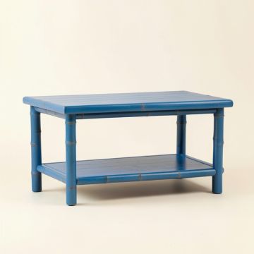 Summit Brook Indoor Bench - Blue (synthetic illustration; no displayed measurements)