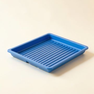 River Branch Empty Under-Desk Cable Tray - Blue (synthetic illustration; no displayed measurements)