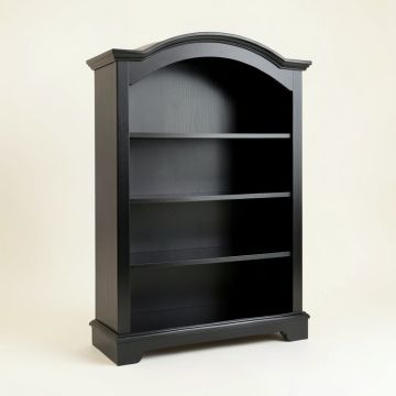 Maple Dale Freestanding Bookcase - Black (synthetic illustration; no displayed measurements)