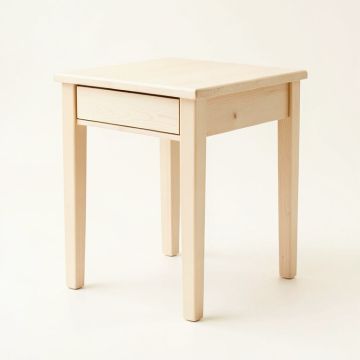 Stone Bend Side Table - Ivory (synthetic illustration; no displayed measurements)