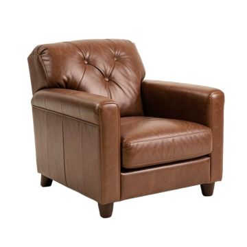 Brookhhurst 48 '' Wide Tufted Down Cushion Armchair