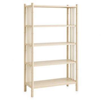 Harbor Crossing Freestanding Bookcase - Cream