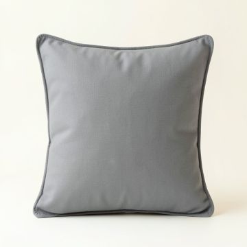 Shore Crest Filled Accent Pillow - Gray (synthetic illustration; no displayed measurements)